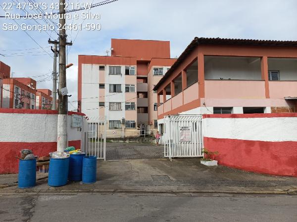 Imóvel com bom aproveitamento — Apartamento no Itauna, Sao Goncalo - RJ, Apto 401, 2 quartos, 40m²