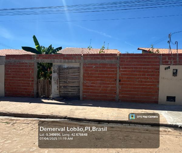 Grande oportunidade — Casa no Santa Ines, Demerval Lobao - PI, Nº 883, 2 quartos, 200m²