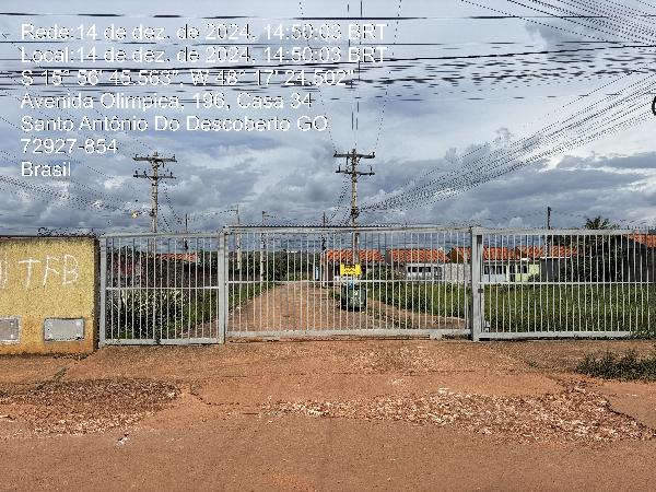 Excelente custo-benefício — Casa no Fazenda Capoeirinha, Santo Antonio do Descoberto - GO, N. SN FRAÇÃO IDEAL 58, 2 quartos, 1 vaga, 181,46m²