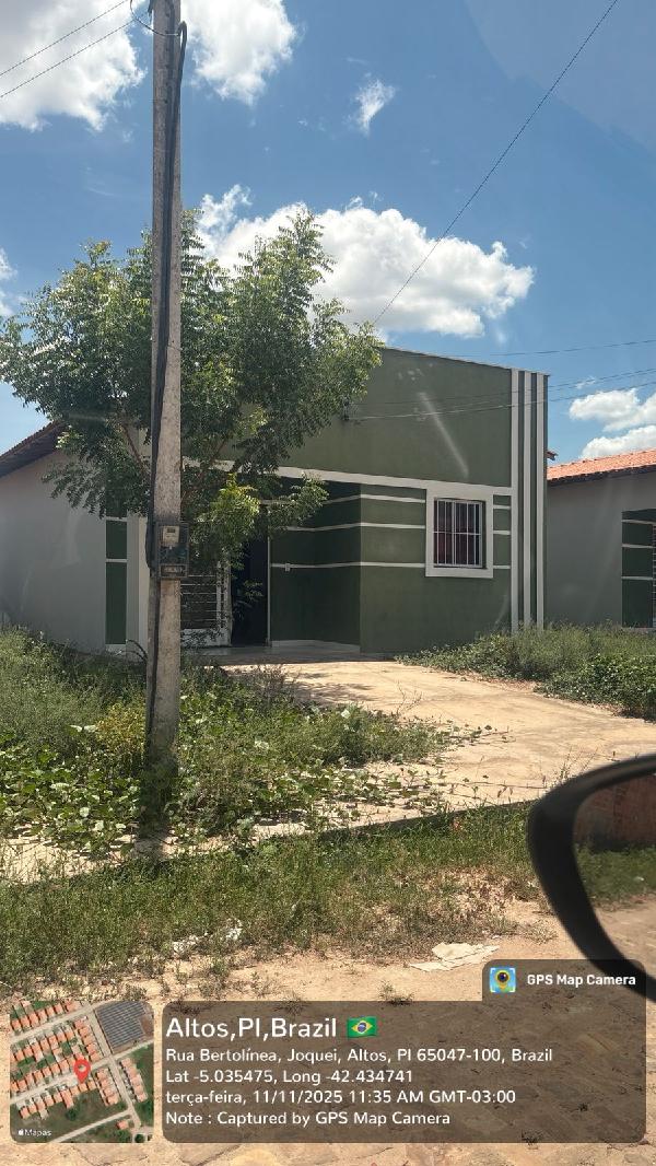 Oportunidade garantida — Casa no São Sebastião, Altos - PI, Nº 524, 2 quartos, 250m²
