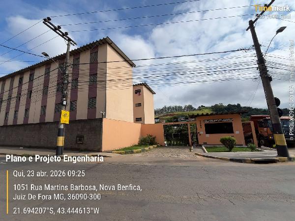 Condição facilitada — Apartamento no Benfica, Juiz de Fora - MG, Apto 302, 2 quartos, 1 vaga, 38,29m²