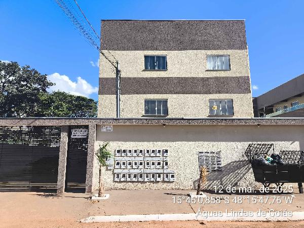 Imóvel em local estratégico — Apartamento no Chacaras Quedas do Descoberto, Aguas Lindas de Goias - GO, Apto 107, 2 quartos, 60,15m²
