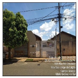 Imóvel para investir — Casa no Vila Sao Jorge da Lagoa, Campo Grande - MS, Nº 672, 1 quarto, 1 vaga, 113,63m²