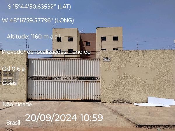 Oferta imperdível — Apartamento no Parque da Barragem Setor 12, Aguas Lindas de Goias - GO, Apto 304, 2 quartos, 1 vaga, 51,48m²