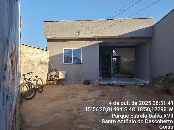Imóvel com excelente proposta — Casa no Parque Estrela Dalva Xvii, Santo Antonio do Descoberto - GO, N. SN QD 259, 2 quartos, 1 vaga, 153,9m²