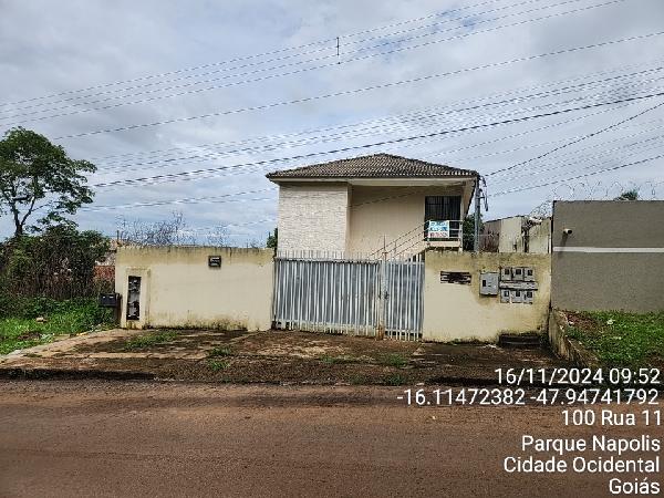 Imóvel com ótimo custo — Apartamento no Pg Napolis Gleba A, Cidade Ocidental - GO, Apto 202, 2 quartos, 1 vaga, 50,93m²