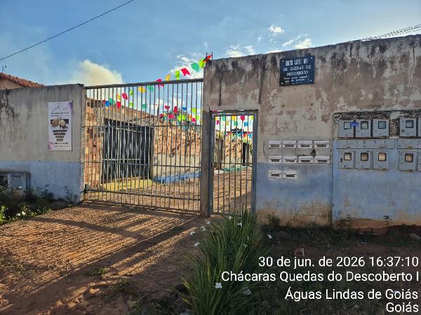 Imóvel bem localizado — Casa no Chacaras Quedas do Descoberto, Aguas Lindas de Goias - GO, N. SN CS B CH 161 RUA 19, 2 quartos, 200m²