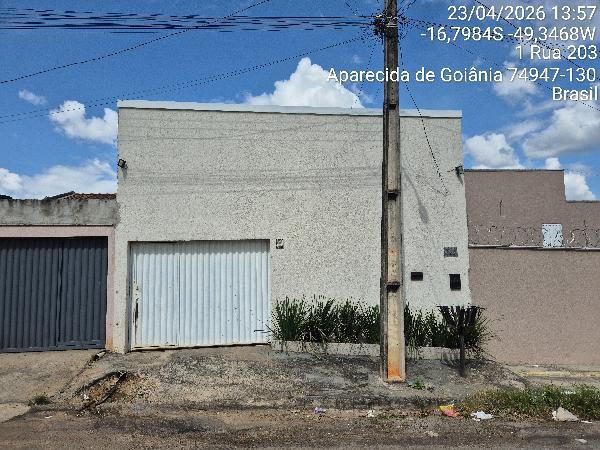 Imóvel com boa estrutura — Casa no Setor Aeroporto Sul, Aparecida de Goiania - GO, N. SN LT 09 QD 23 CASA 02, 2 quartos, 1 vaga, 182m²