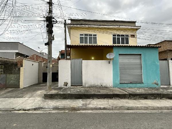 Imóvel com boa estrutura — Casa no Laranjal, Sao Goncalo - RJ, Nº 337, 1 quarto, 1 vaga, 90,34m²