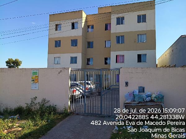 Imóvel bem posicionado — Apartamento no Res Casa Grande, Sao Joaquim de Bicas - MG, Apto 201, 2 quartos, 1 vaga, 55,34m²