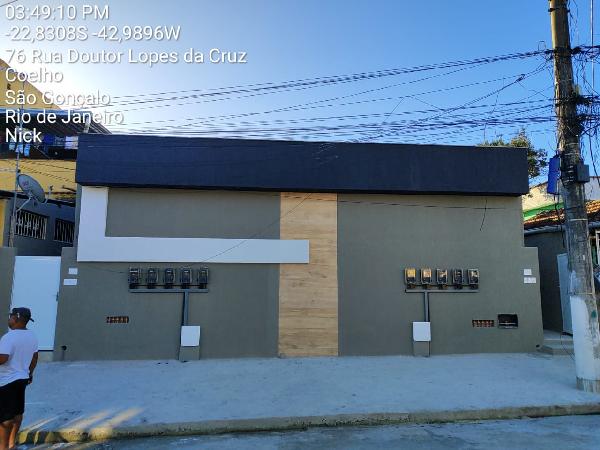 Oferta imperdível — Casa no Coelho, Sao Goncalo - RJ, Nº 82, 1 quarto, 34,38m²