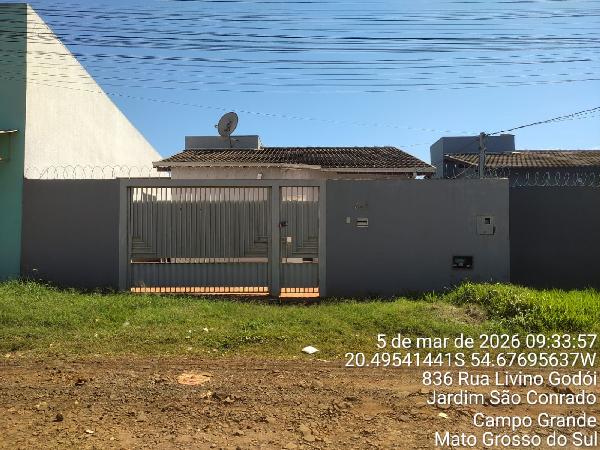 Imóvel para morar ou investir — Casa no Sao Conrado, Campo Grande - MS, Nº 846, 2 quartos, 1 vaga, 140m²