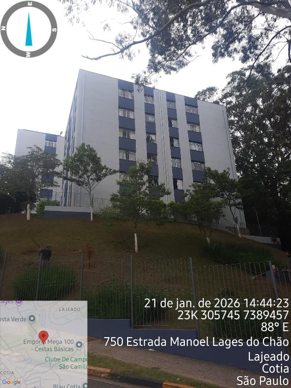 Excelente custo-benefício — Apartamento no Jardim Caiapia, Cotia - SP, Apto 14, 2 quartos, 1 vaga, 52,75m²