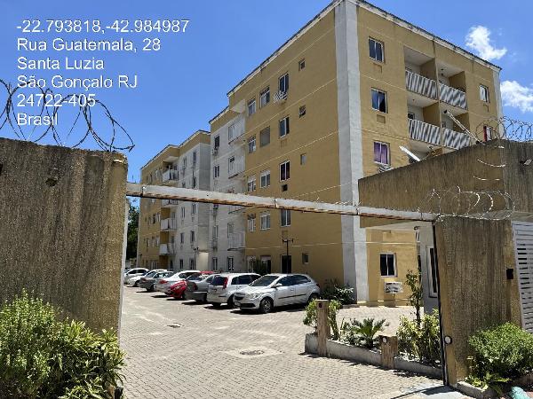 Imóvel com ótimo padrão — Apartamento no Santa Luzia, Sao Goncalo - RJ, Apto 408, 2 quartos, 1 vaga, 56,7m²