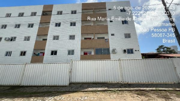 Excelente custo-benefício — Apartamento no Gramame, Joao Pessoa - PB, Apto 204, 2 quartos, 1 vaga, 43,87m²
