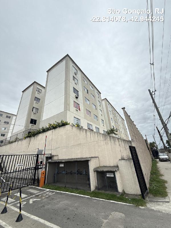 Imóvel bem posicionado — Apartamento no Monjolos, Sao Goncalo - RJ, Apto 203, 2 quartos, 48,74m²