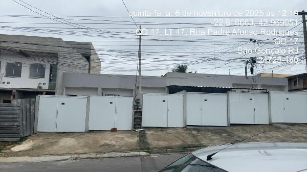 Oportunidade facilitada — Casa no Vista Alegre, Sao Goncalo - RJ, Nº 1125, 1 quarto, 1 vaga, 49,74m²