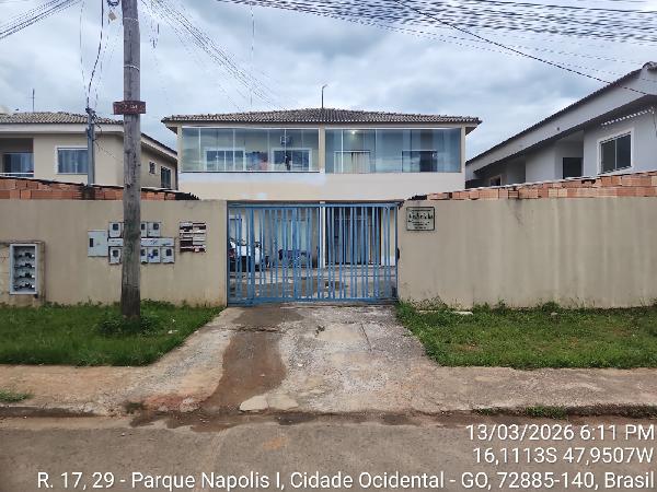 Imóvel em ótima região — Apartamento no Parque Napolis A, Cidade Ocidental - GO, Apto 101, 2 quartos, 52,8m²