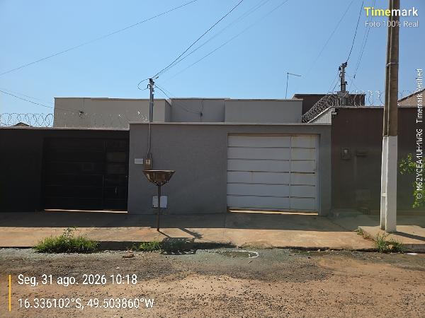 Imóvel com ótimo custo — Casa no Residencial Nova Morada Ii, Inhumas - GO, Nº 15, 2 quartos, 1 vaga, 110m²