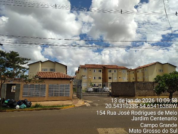 Imóvel com bom aproveitamento — Apartamento no Jardim Centenario, Campo Grande - MS, Apto 22, 2 quartos, 1 vaga, 42,17m²