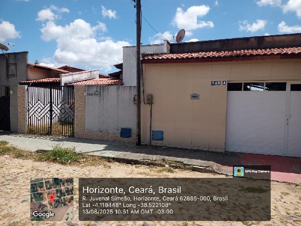 Oportunidade para moradia — Casa no Pla da Galileia, Horizonte - CE, Nº 340, 2 quartos, 1 vaga, 259,82m²