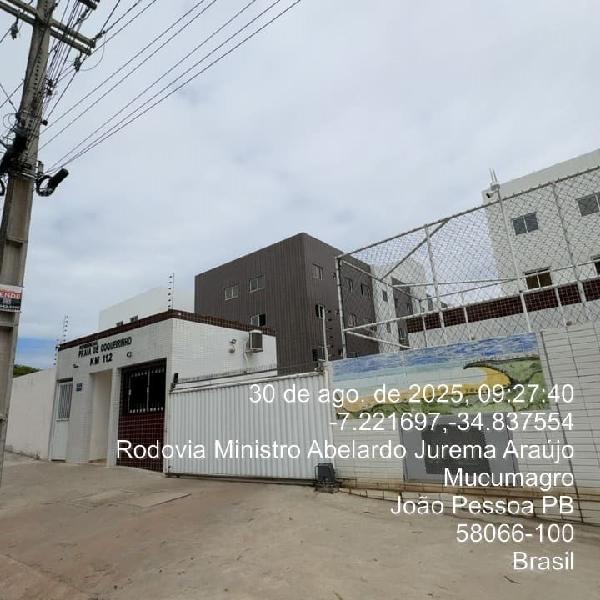 Oferta com diferencial — Apartamento no Mucumagro, Joao Pessoa - PB, Apto 404, 2 quartos, 1 vaga, 41,23m²