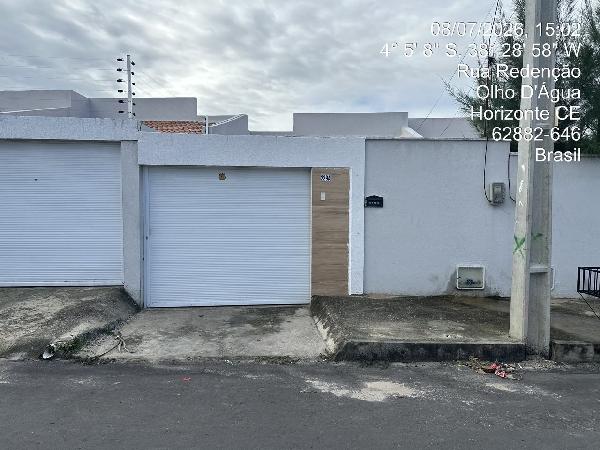Imóvel com ótimo padrão — Casa no Olho D'agua, Horizonte - CE, Nº 229A, 3 quartos, 1 vaga, 153,07m²
