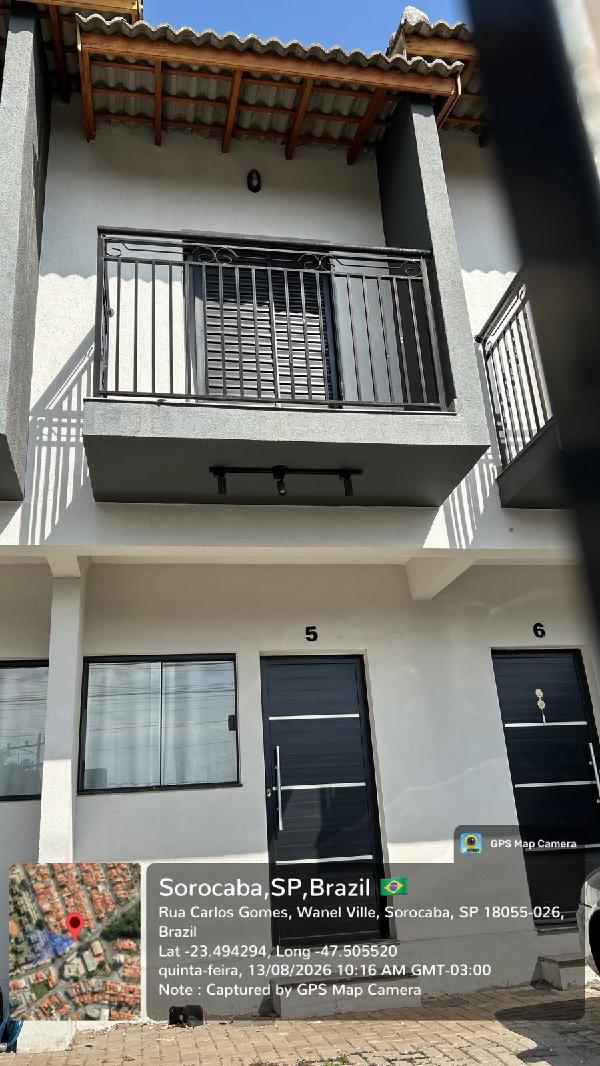 Imóvel com ótimo custo — Casa no Jardim Wanel Ville I, Sorocaba - SP, Nº 300, 2 quartos, 1 vaga, 36,01m²