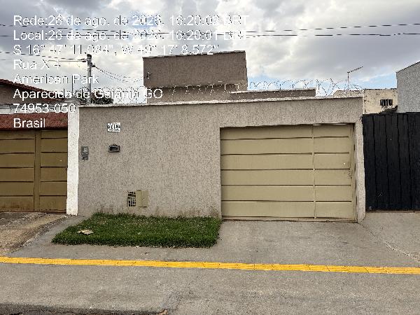 Imóvel com localização privilegiada — Casa no American Park, Aparecida de Goiania - GO, N. SN LT 16 B RUA X 4, 3 quartos, 1 vaga, 181,5m²