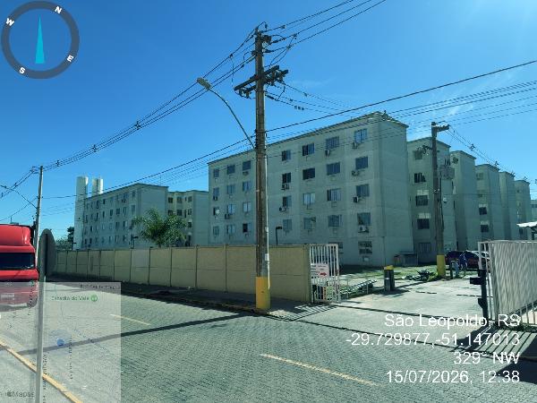 Negócio imperdível — Apartamento no Santos Dumont, Sao Leopoldo - RS, Apto 301, 2 quartos, 41,19m²