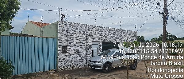 Excelente custo-benefício — Casa no Jardim Padre Rodolfo Lunkenbein, Rondonopolis - MT, Nº 6459, 2 quartos, 286,25m²