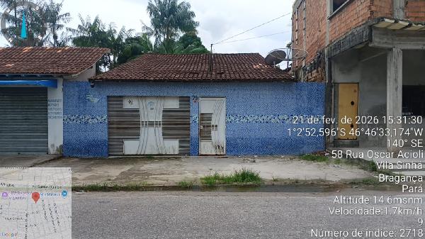 Oferta promissora — Casa no Vila Sinha, Braganca - PA, N. SN, 3 quartos, 1 vaga, 400m²
