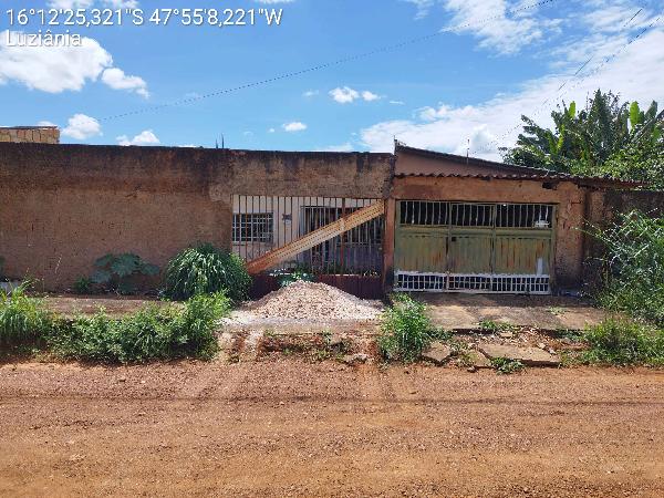 Imóvel selecionado — Casa no Parque Sao Judas Tadeu, Luziania - GO, Nº S, 2 quartos, 1 vaga, 186,5m²