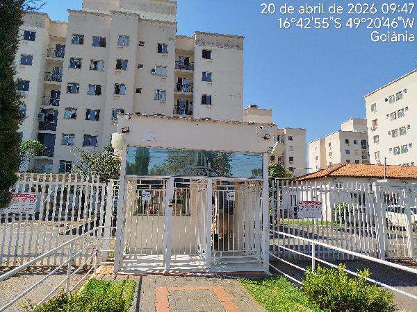Imóvel com bom aproveitamento — Apartamento no Residencial Florida, Goiania - GO, Apto 01T3, 2 quartos, 48,48m²