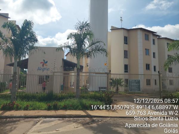 Imóvel para investir — Apartamento no Sitios Santa Luzia, Aparecida de Goiania - GO, Apto 102, 2 quartos, 1 vaga, 45,07m²
