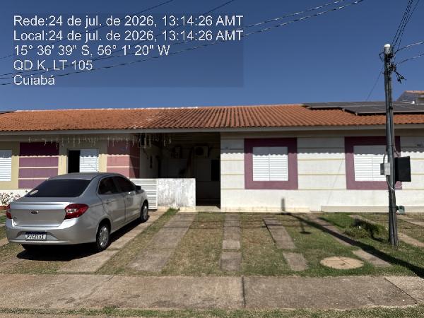Excelente custo-benefício — Casa no Jardim Imperial, Cuiaba - MT, N. SN CS 109 QD K TIPO M50A, 2 quartos, 2 vagas, 100m²