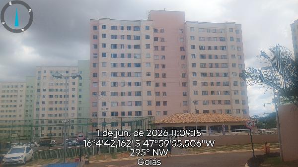 Imóvel com grande valor — Apartamento no Parque das Cachoeiras, Valparaiso de Goias - GO, Apto 1108, 2 quartos, 1 vaga, 48,31m²
