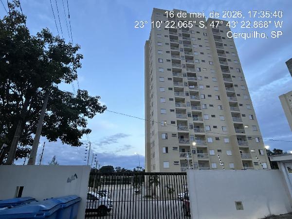 Oportunidade certa — Apartamento no Residencial Ouro Verde, Cerquilho - SP, Apto 44, 2 quartos, 1 vaga, 49,49m²