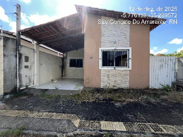 Oferta limitada — Casa no Regomoleiro, Sao Goncalo do Amarante - RN, Nº 332, 2 quartos, 1 vaga, 102,89m²