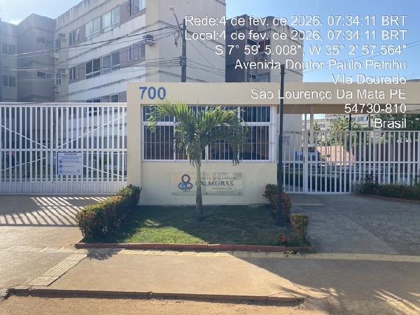 Oportunidade de investimento — Apartamento no Pixete, Sao Lourenco da Mata - PE, Apto 302, 2 quartos, 1 vaga, 45,35m²