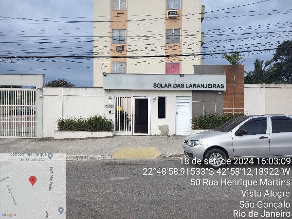 Imóvel com grande valor — Apartamento no Vista Alegre, Sao Goncalo - RJ, Apto 201, 2 quartos, 1 vaga, 46,63m²