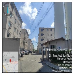 Imóvel com bom aproveitamento — Apartamento no Rocha Sobrinho, Mesquita - RJ, Apto 102, 1 vaga, 40,54m²