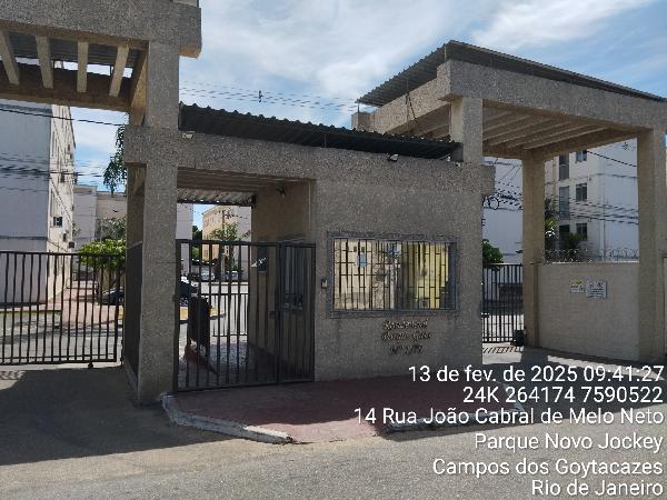 Imóvel com ótimo padrão — Apartamento no Parque Novo Jockey, Campos dos Goytacazes - RJ, Apto 201, 2 quartos, 1 vaga, 41,85m²