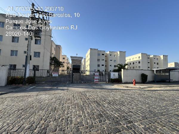 Imóvel com ótimo padrão — Apartamento no Parque Joquei Club, Campos dos Goytacazes - RJ, Apto 104, 2 quartos, 1 vaga, 45,96m²