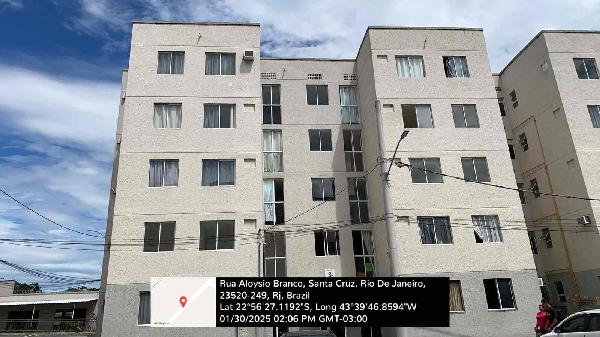 Imóvel para investir — Apartamento no Santa Cruz, Rio de Janeiro - RJ, Apto 301, 2 quartos, 1 vaga, 43,08m²