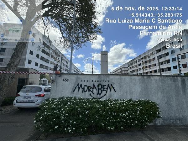 Imóvel selecionado — Apartamento no Passagem de Areia, Parnamirim - RN, Apto 405, 2 quartos, 1 vaga, 47,76m²