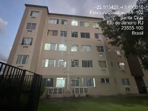 Oportunidade para moradia — Apartamento no Santa Cruz, Rio de Janeiro - RJ, Apto 508, 2 quartos, 41,45m²