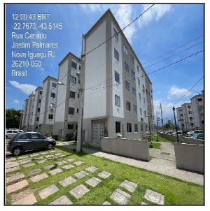Grande oportunidade — Apartamento no Jardim Palmares, Nova Iguacu - RJ, Apto 301, 2 quartos, 43,3m²