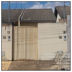 Oferta com vantagem — Casa no Jardim Zuleika, Luziania - GO, N. SN GL A LT 09 QD 22 CS 02, 2 quartos, 1 vaga, 150m²