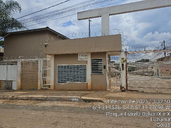 Oferta com excelente localização — Apartamento no Parque Estrela Dalva Ix, Luziania - GO, Apto 111, 2 quartos, 1 vaga, 44,23m²